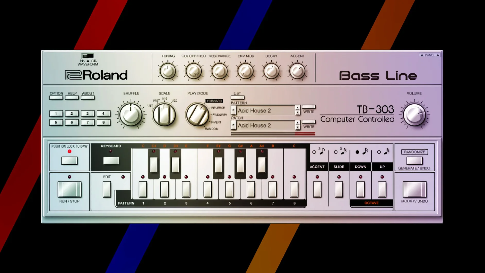 Roland Cloud Legendary Series — example 2 Roland Cloud Legendary Series macOS window 2