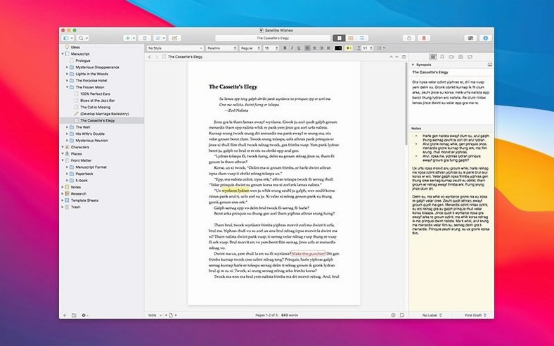 Scrivener walkthrough 1 scrivener mac crack: the interface