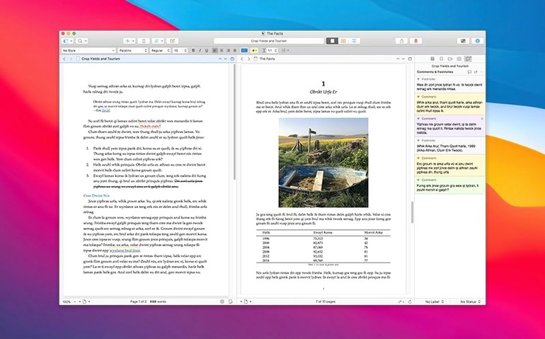 Scrivener walkthrough 3 Scrivener app screen 3