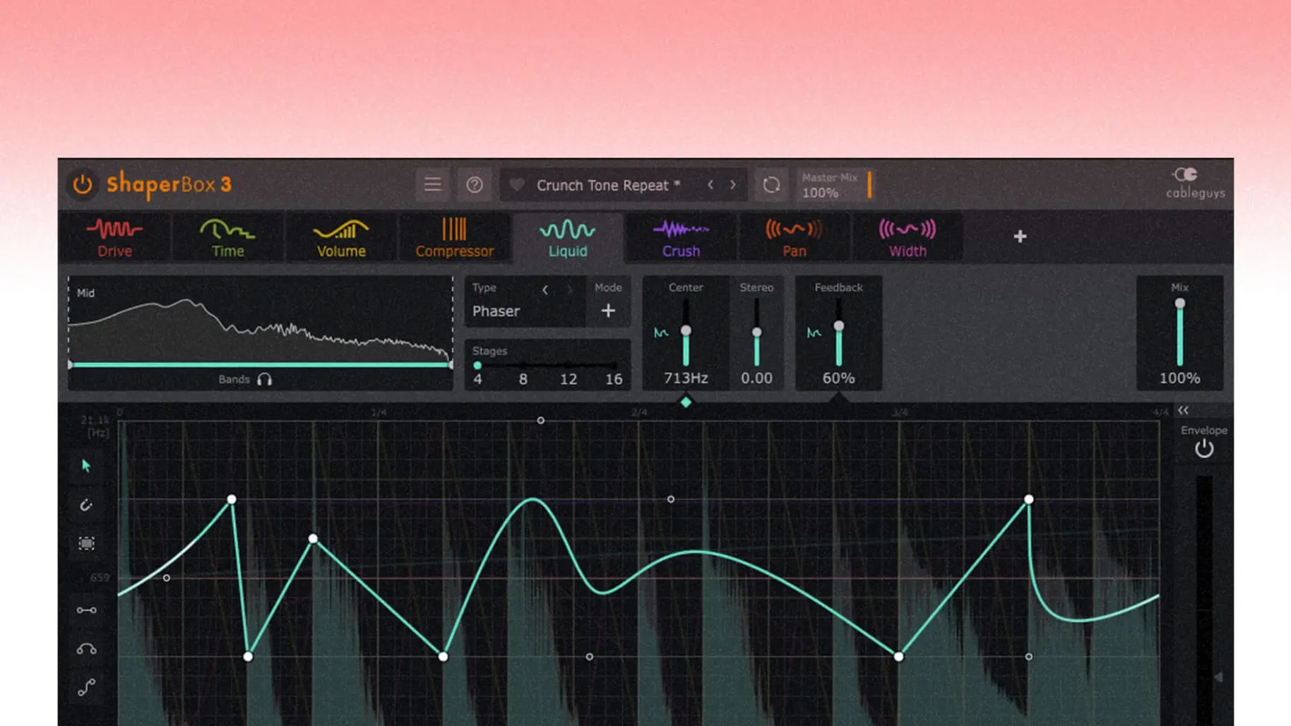 shaperbox mac: the interface