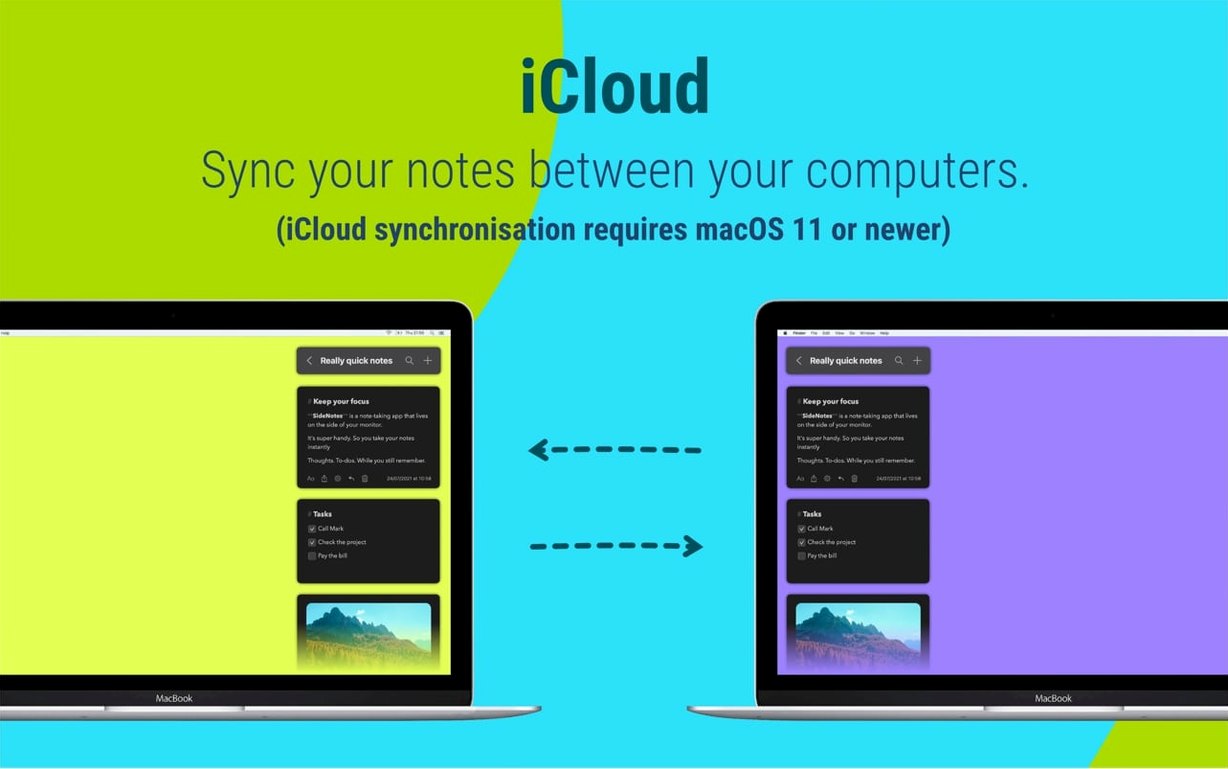 SideNotes walkthrough 2 SideNotes app screen 2