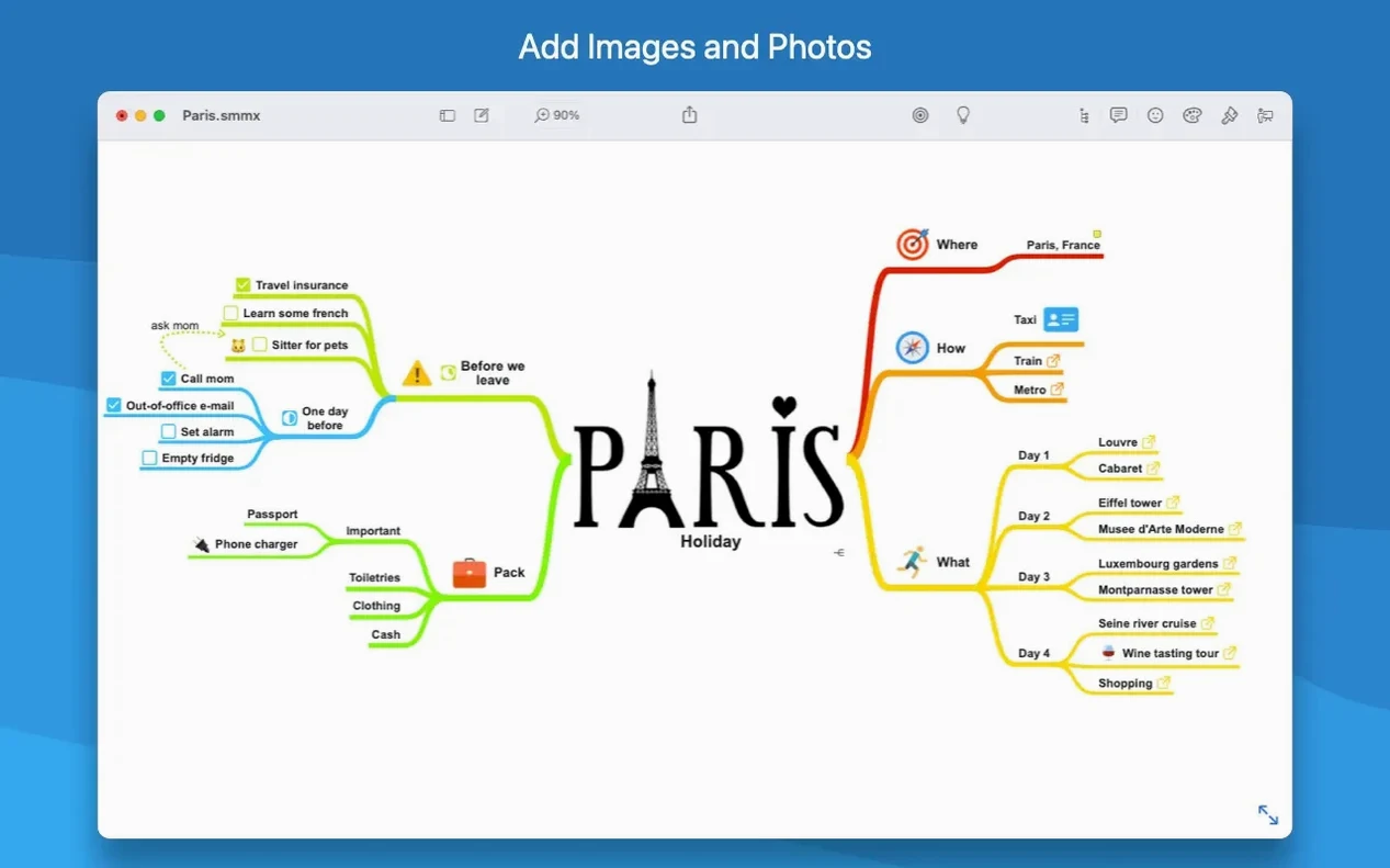 SimpleMind Pro macOS window 5