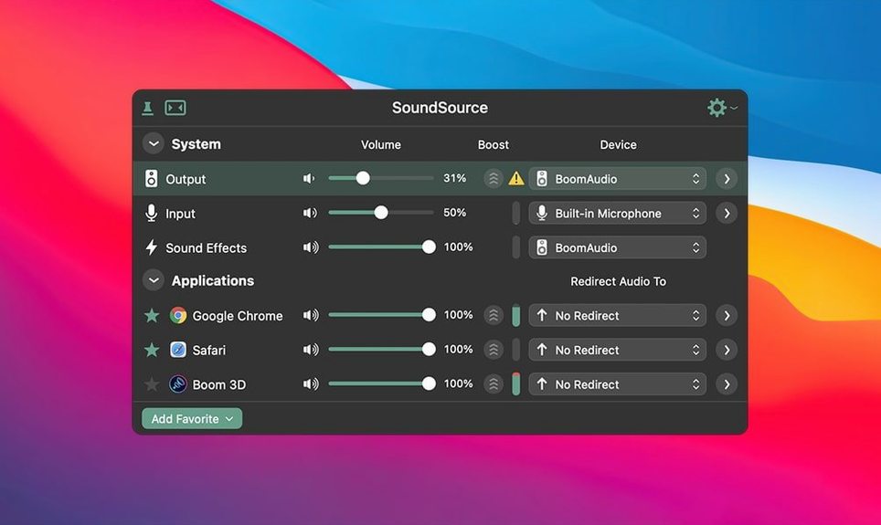SoundSource macOS window 2