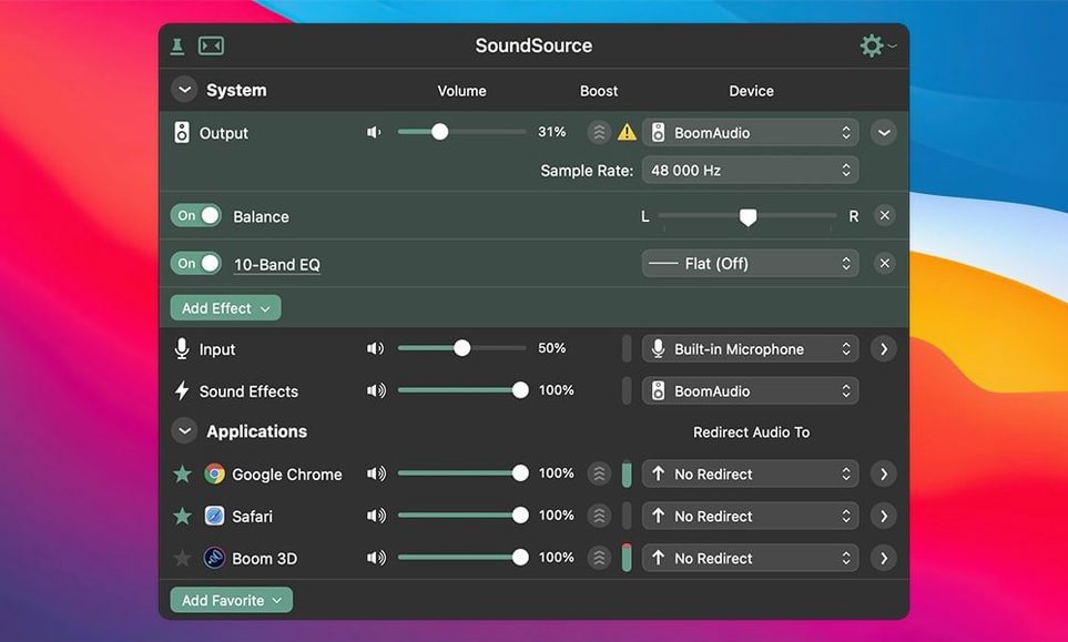 SoundSource macOS window 3