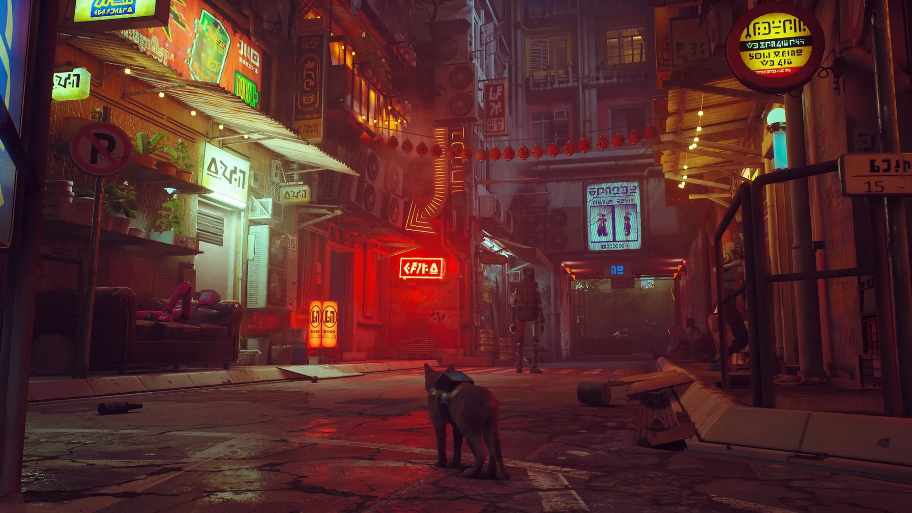 stray for mac free download: the interface