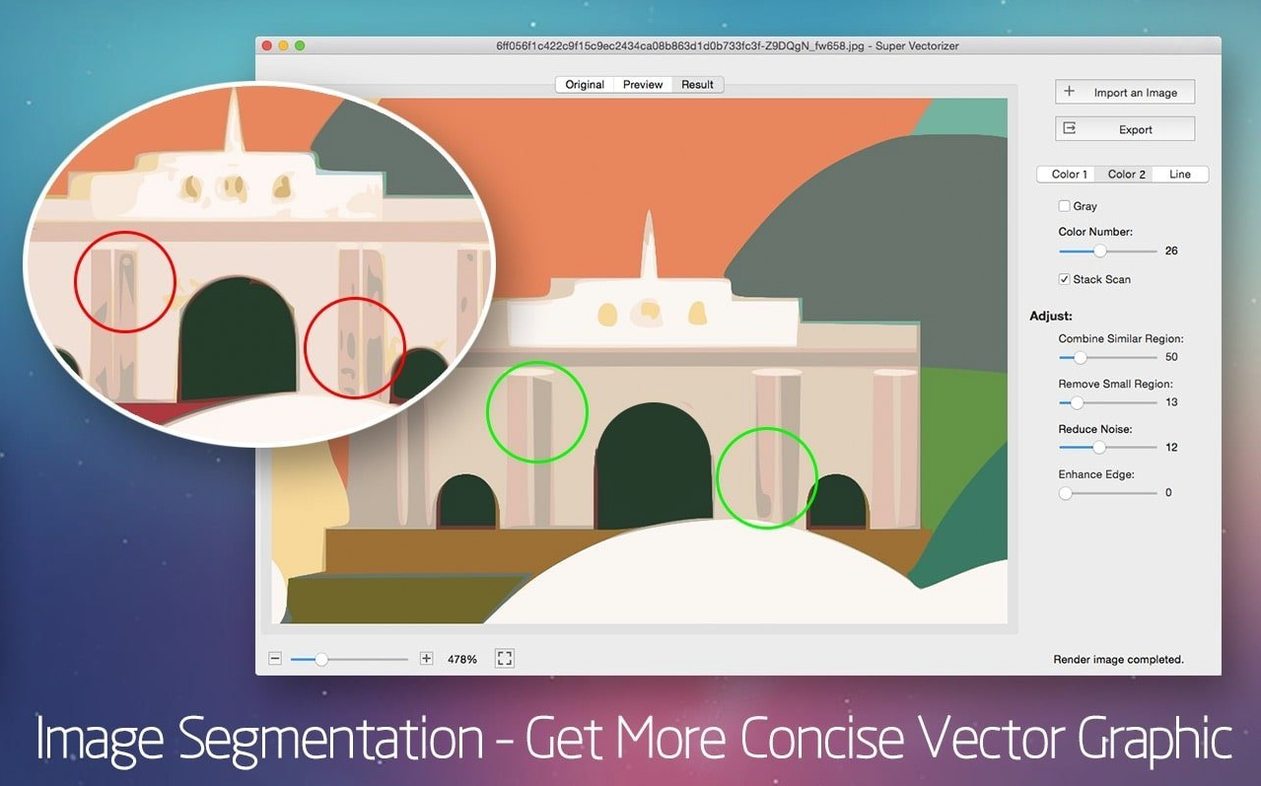 Super Vectorizer Pro app screen 2