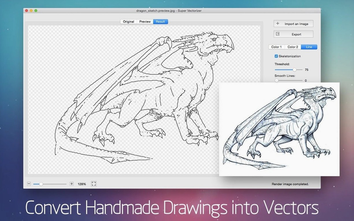 Super Vectorizer Pro app screen 3
