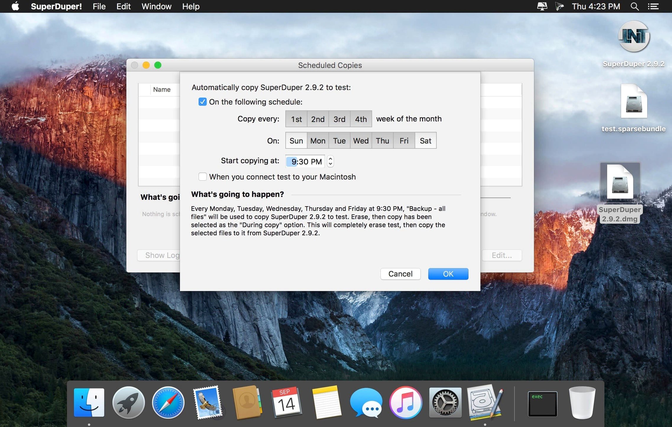 SuperDuper! macOS window 3