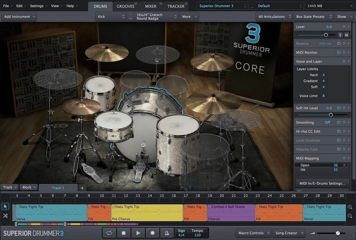 Superior Drummer — example 1 superior drummer 3 free download mac: app overview