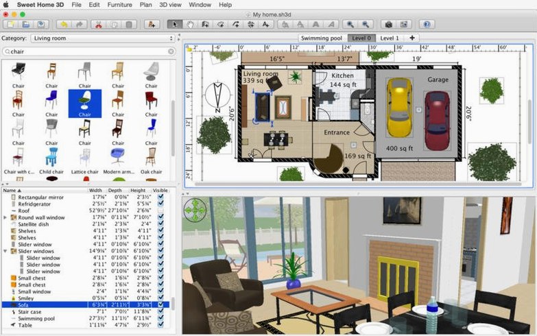 Sweet Home — example 1 3d sweet home free download: app overview