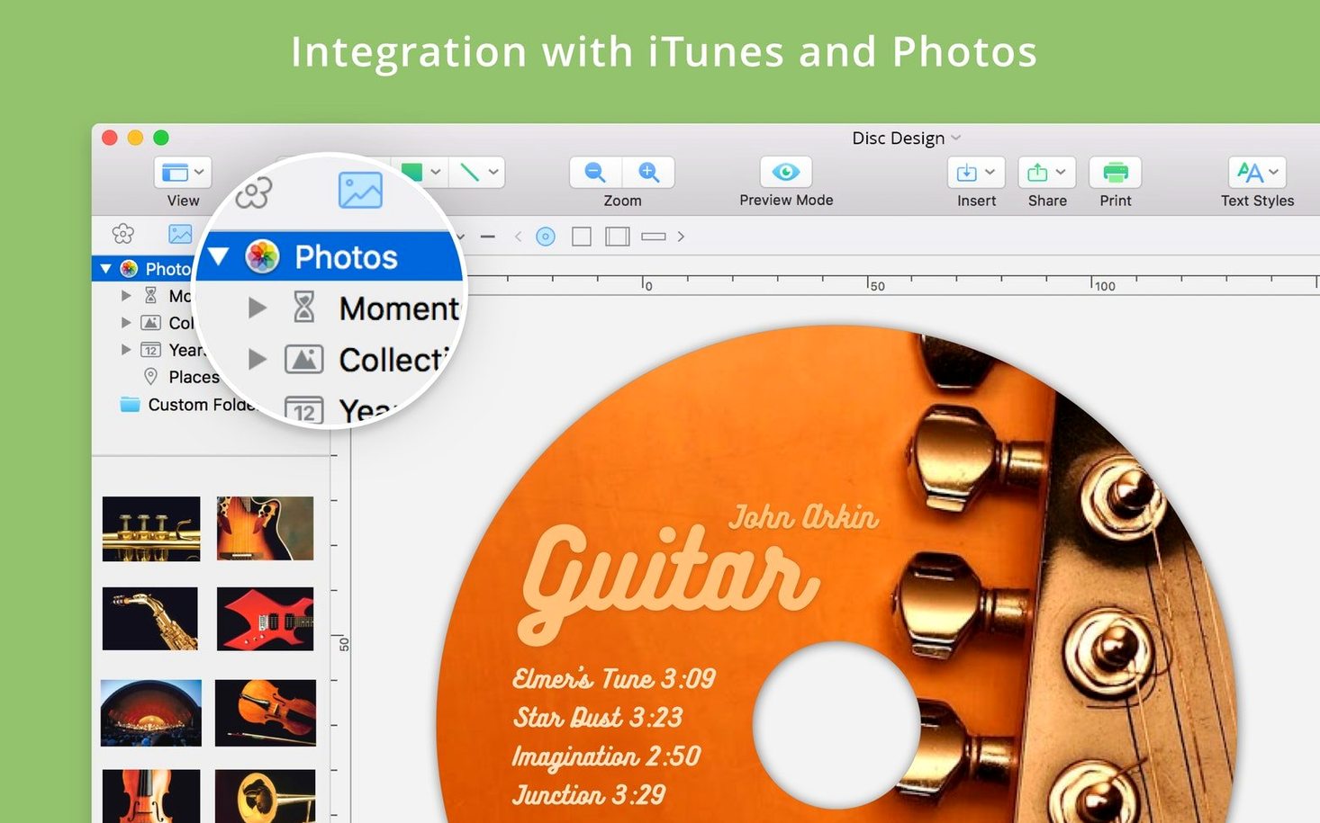 Swift Publisher 5 — example 3 Swift Publisher 5 macOS window 3