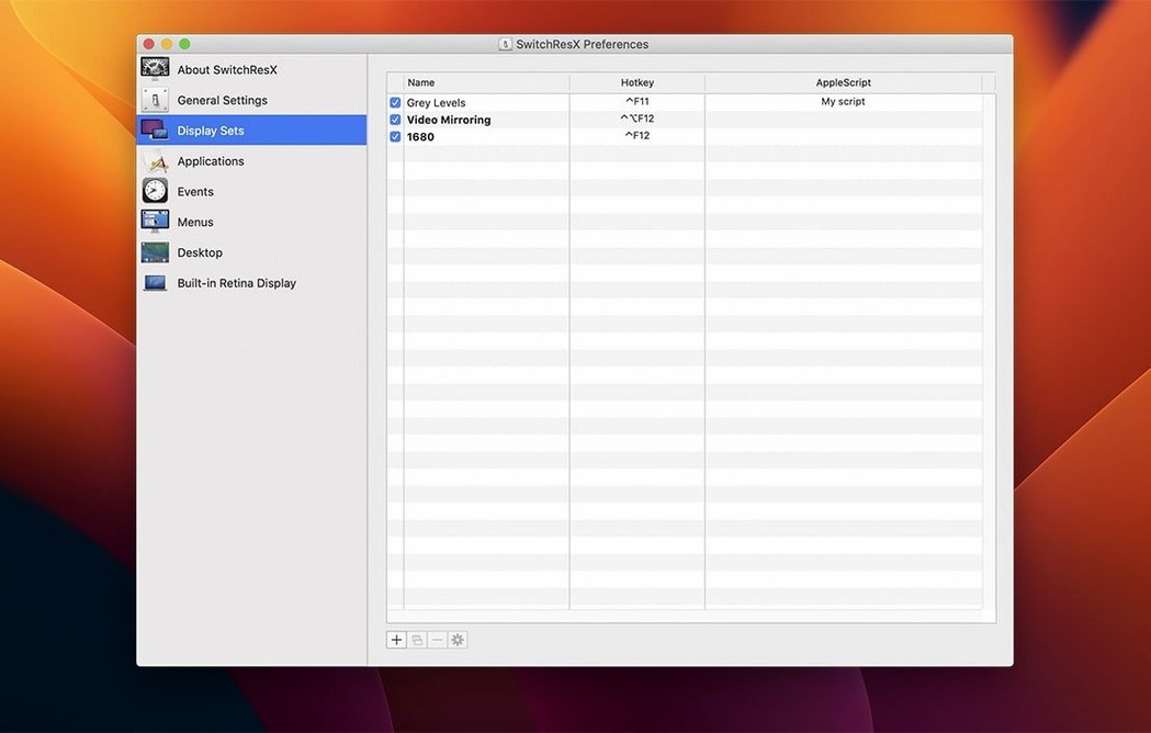 SwitchResX walkthrough 3 SwitchResX app screen 3
