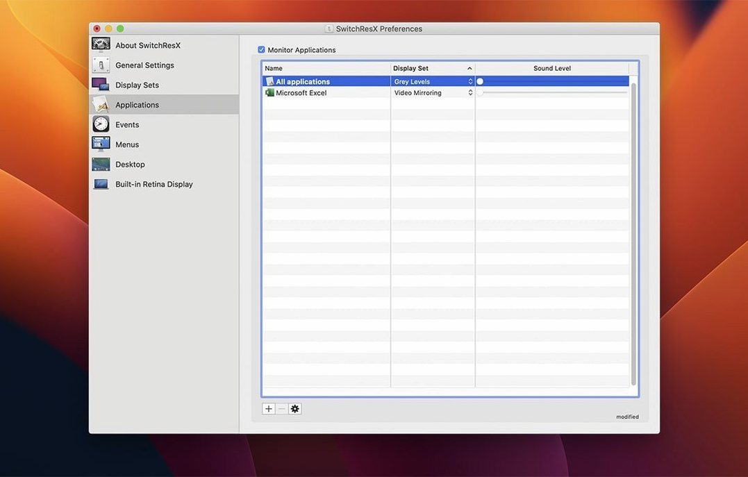 SwitchResX walkthrough 4 SwitchResX app screen 4