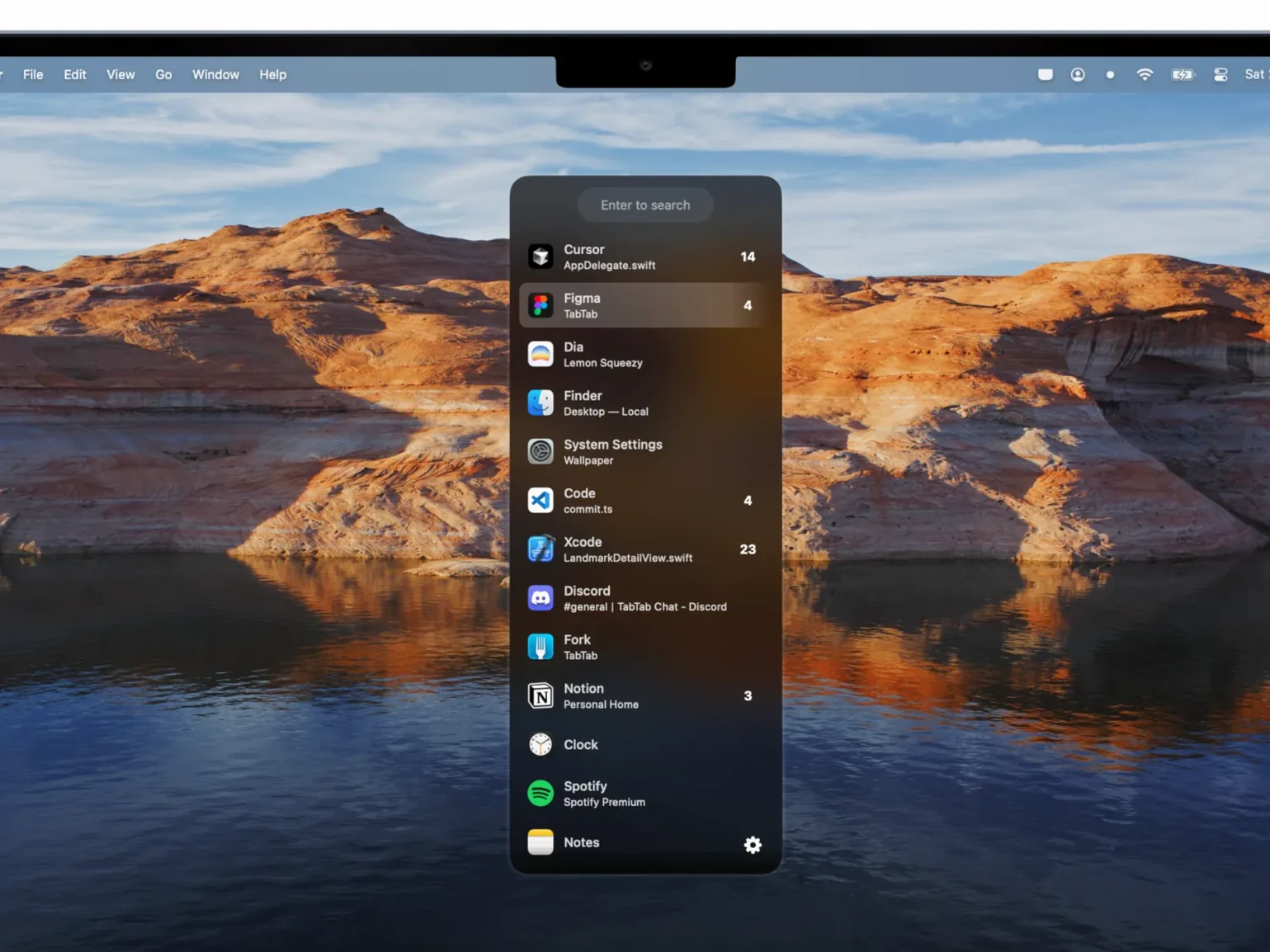 TabTab walkthrough 2 TabTab app screen 2