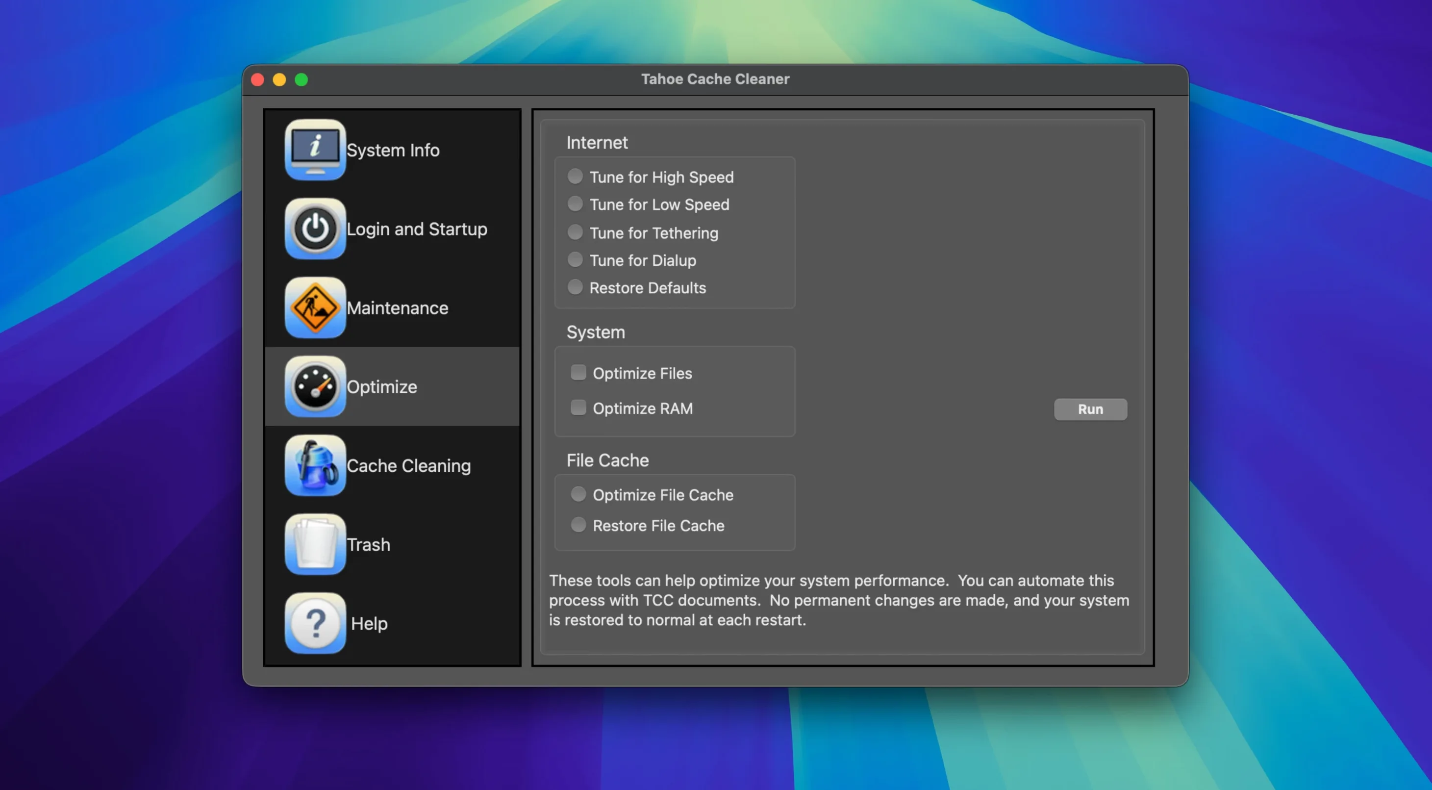 Tahoe Cache Cleaner walkthrough 4 Tahoe Cache Cleaner app screen 4