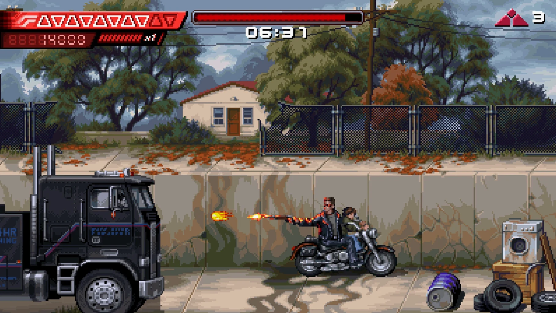 Terminator 2D: NO FATE — example 3 Terminator 2D: NO FATE macOS window 3