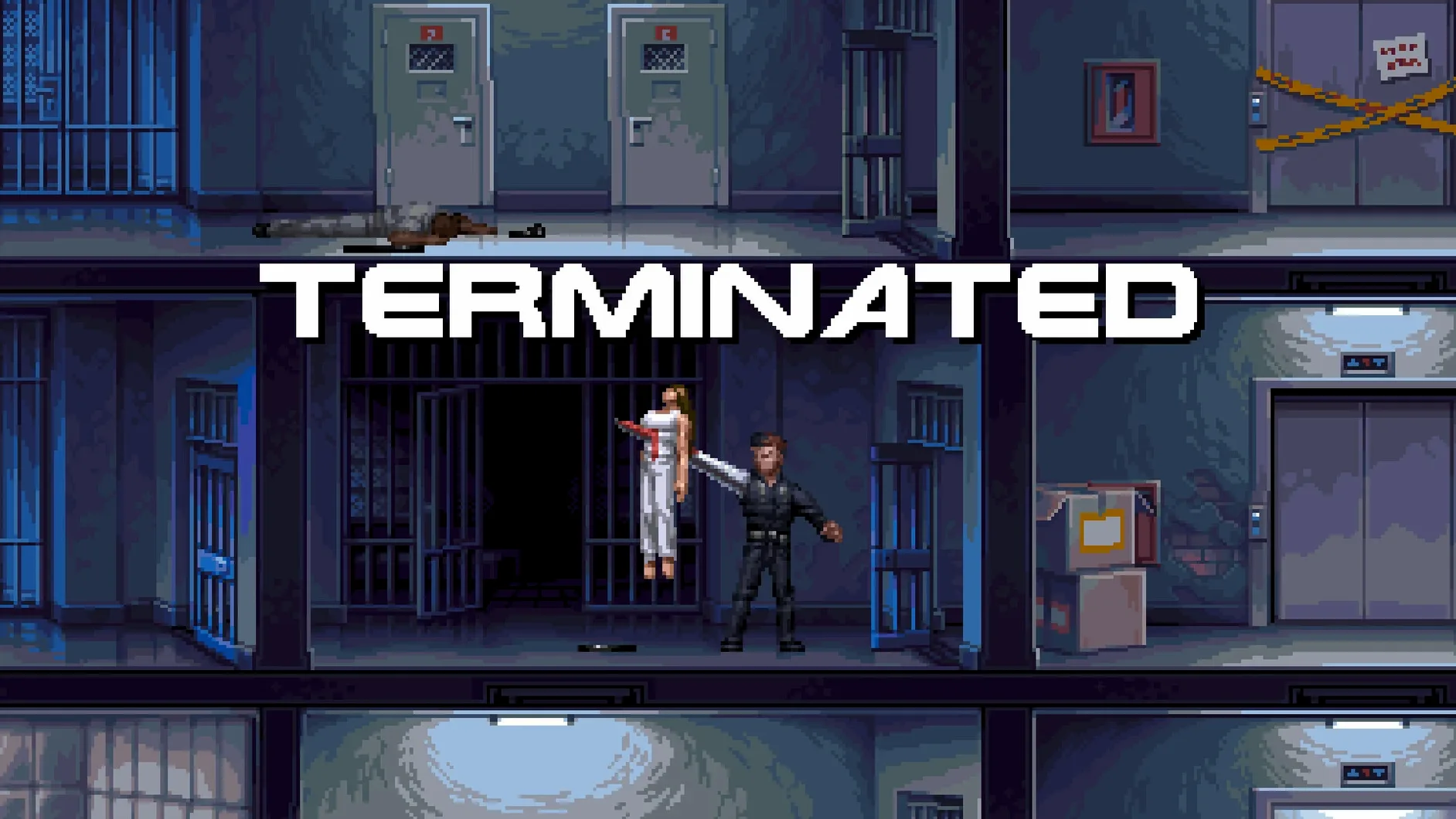 Terminator 2D: NO FATE — example 4 Terminator 2D: NO FATE macOS window 4
