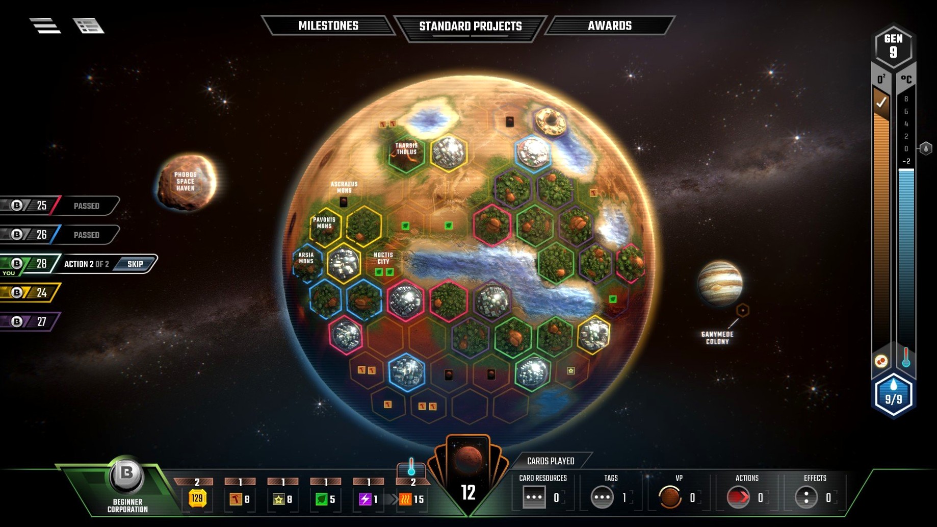 Terraforming Mars walkthrough 2 Terraforming Mars app screen 2