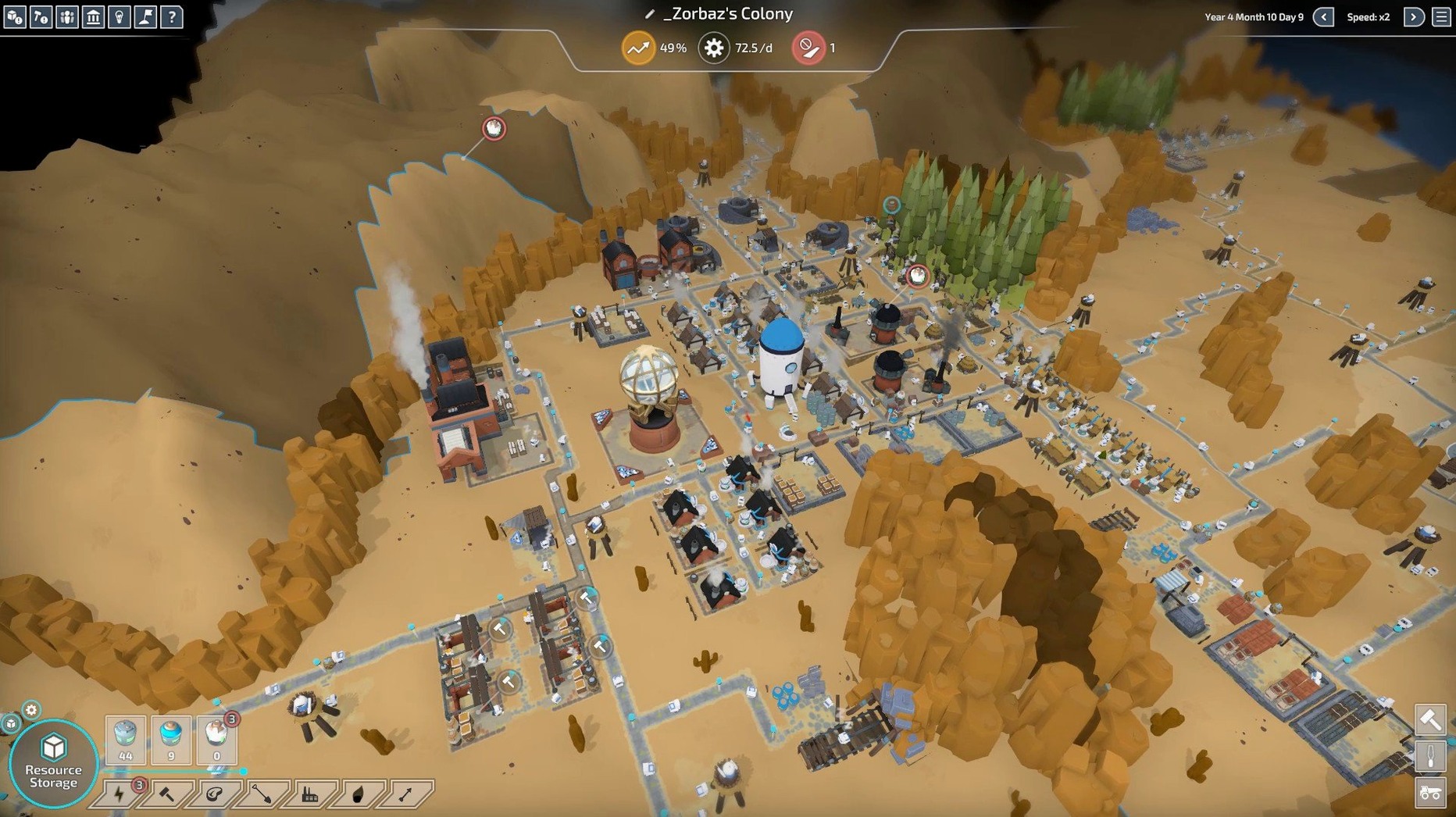 The Colonists walkthrough 2 The Colonists app screen 2