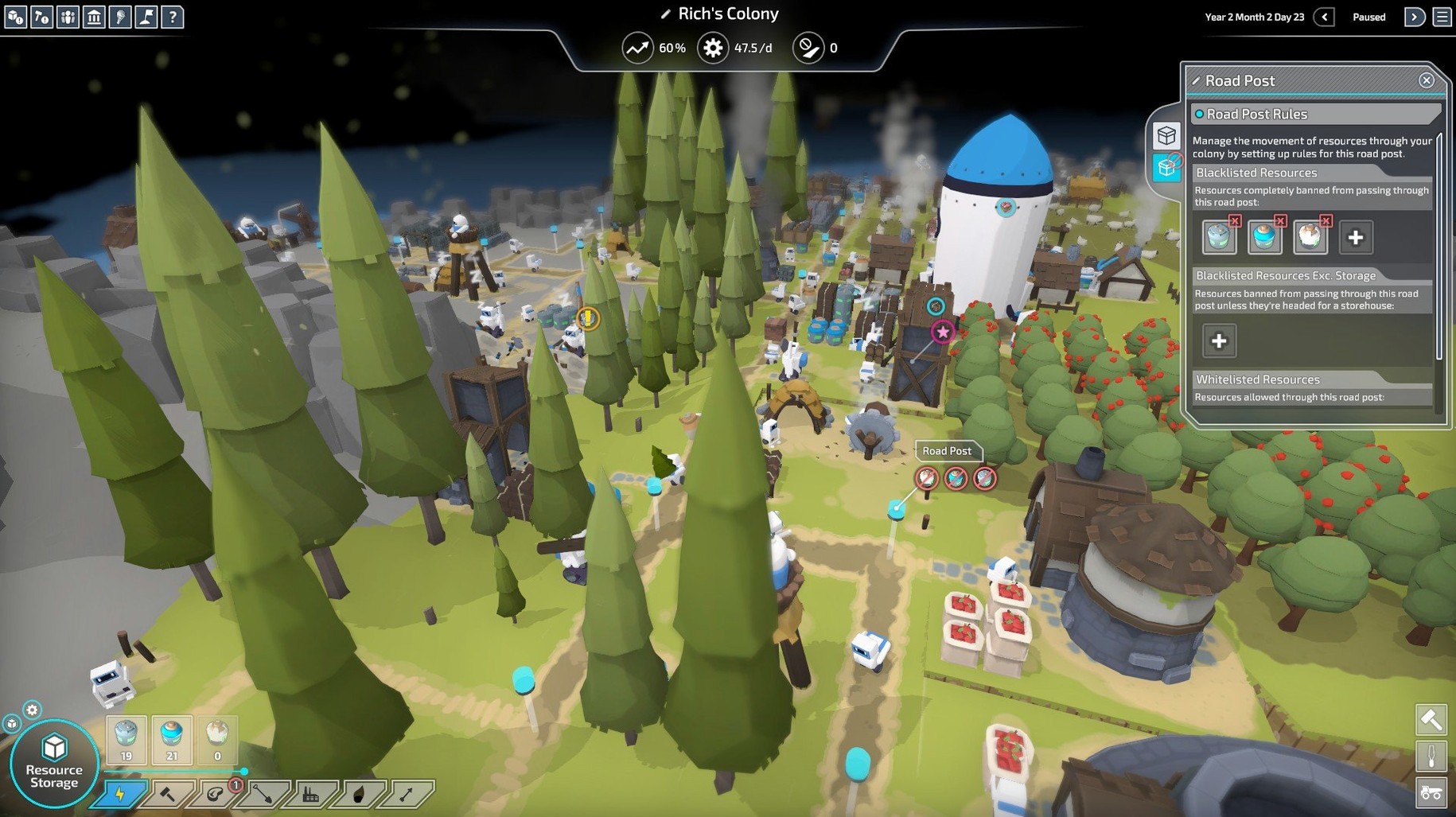 The Colonists — example 5 The Colonists macOS window 5