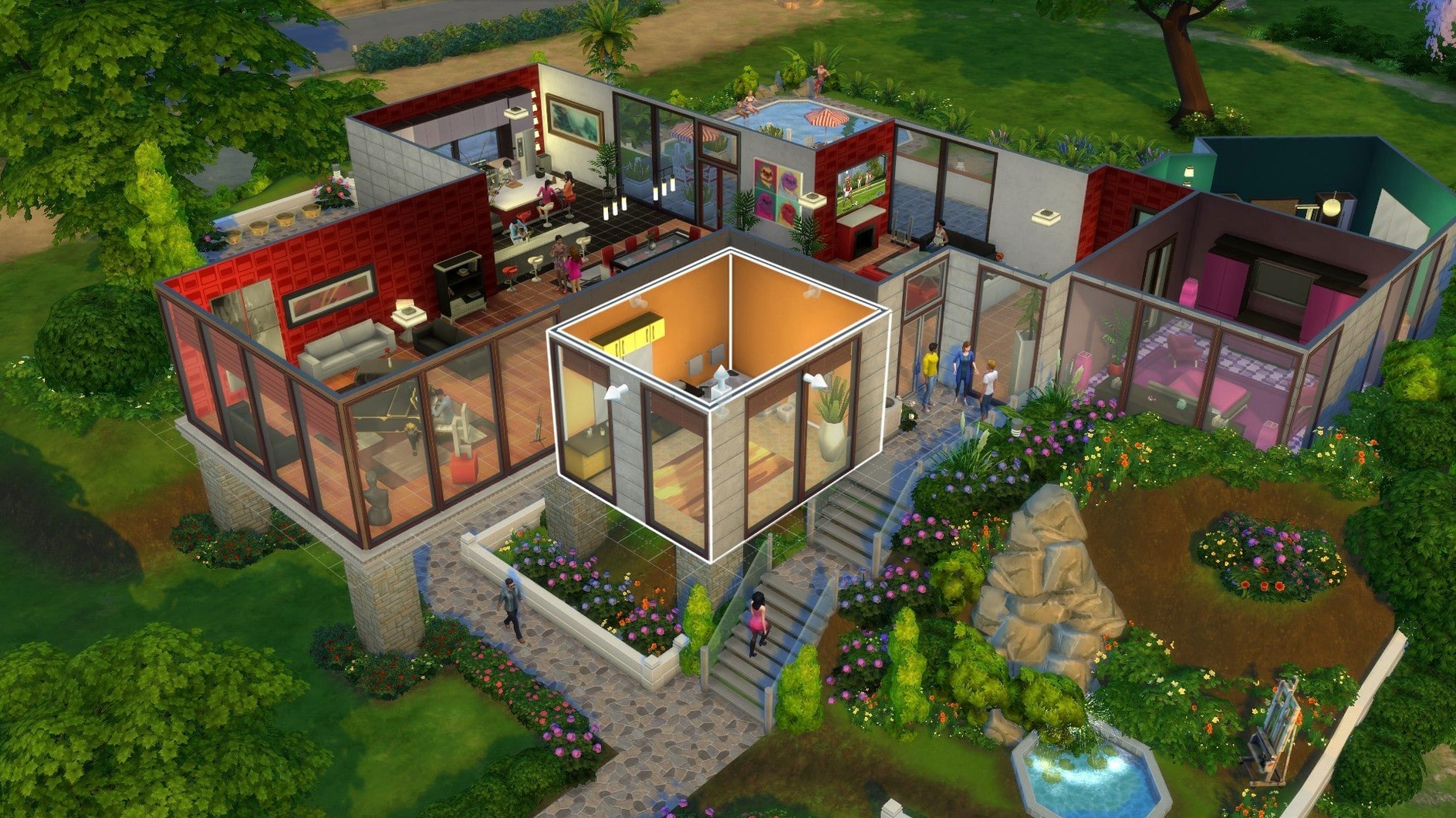 The Sims 4 — example 2 The Sims 4 macOS window 2