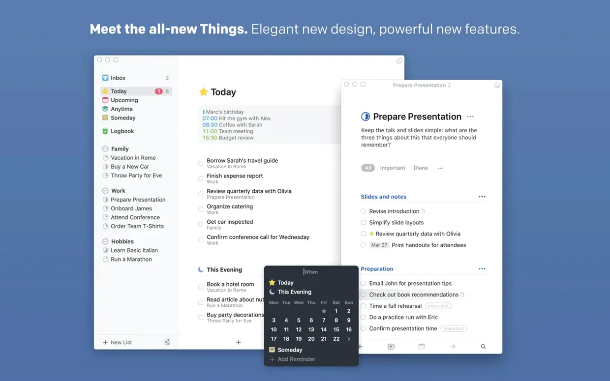 Things walkthrough 1 things download mac: the interface