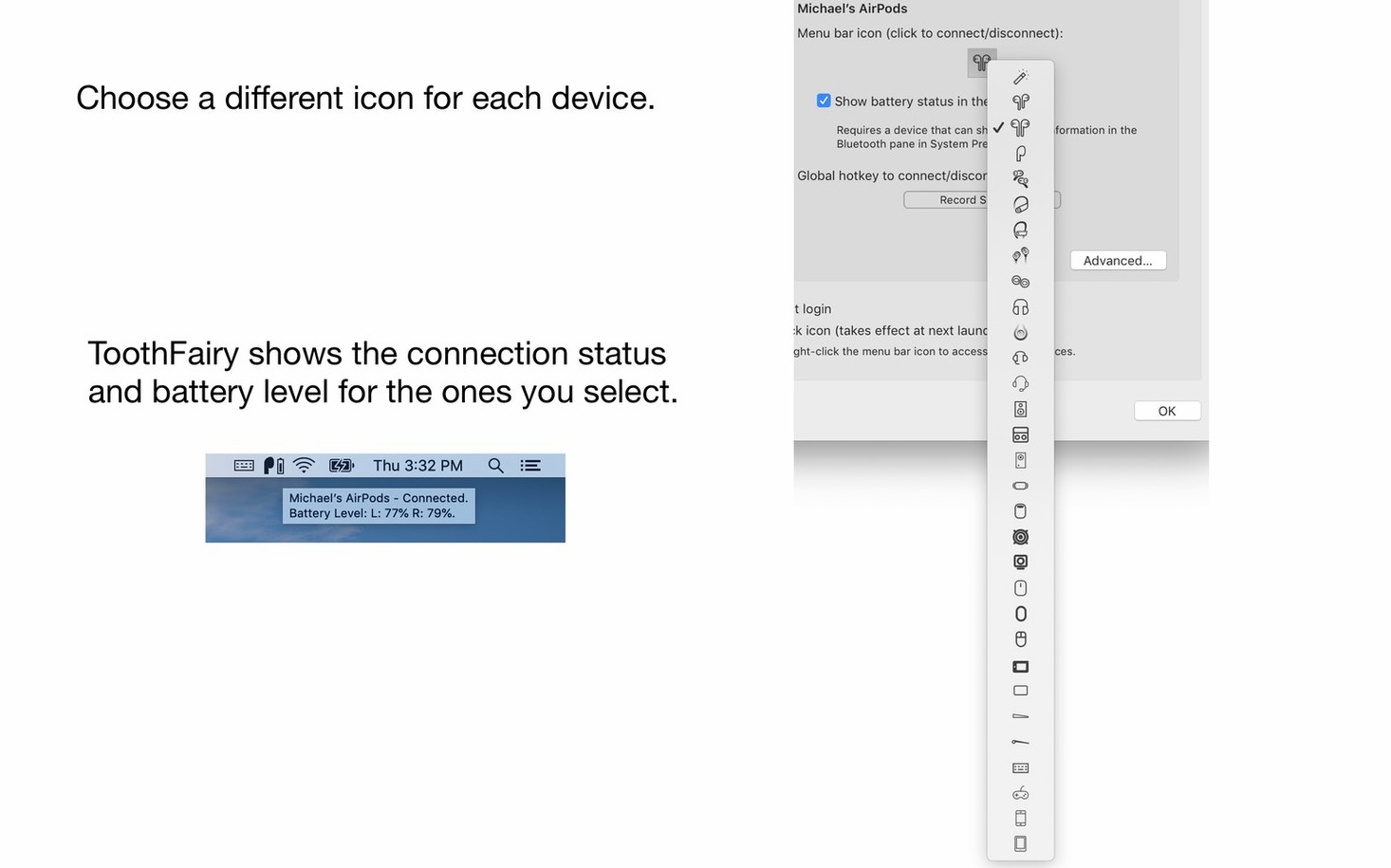 ToothFairy macOS window 2