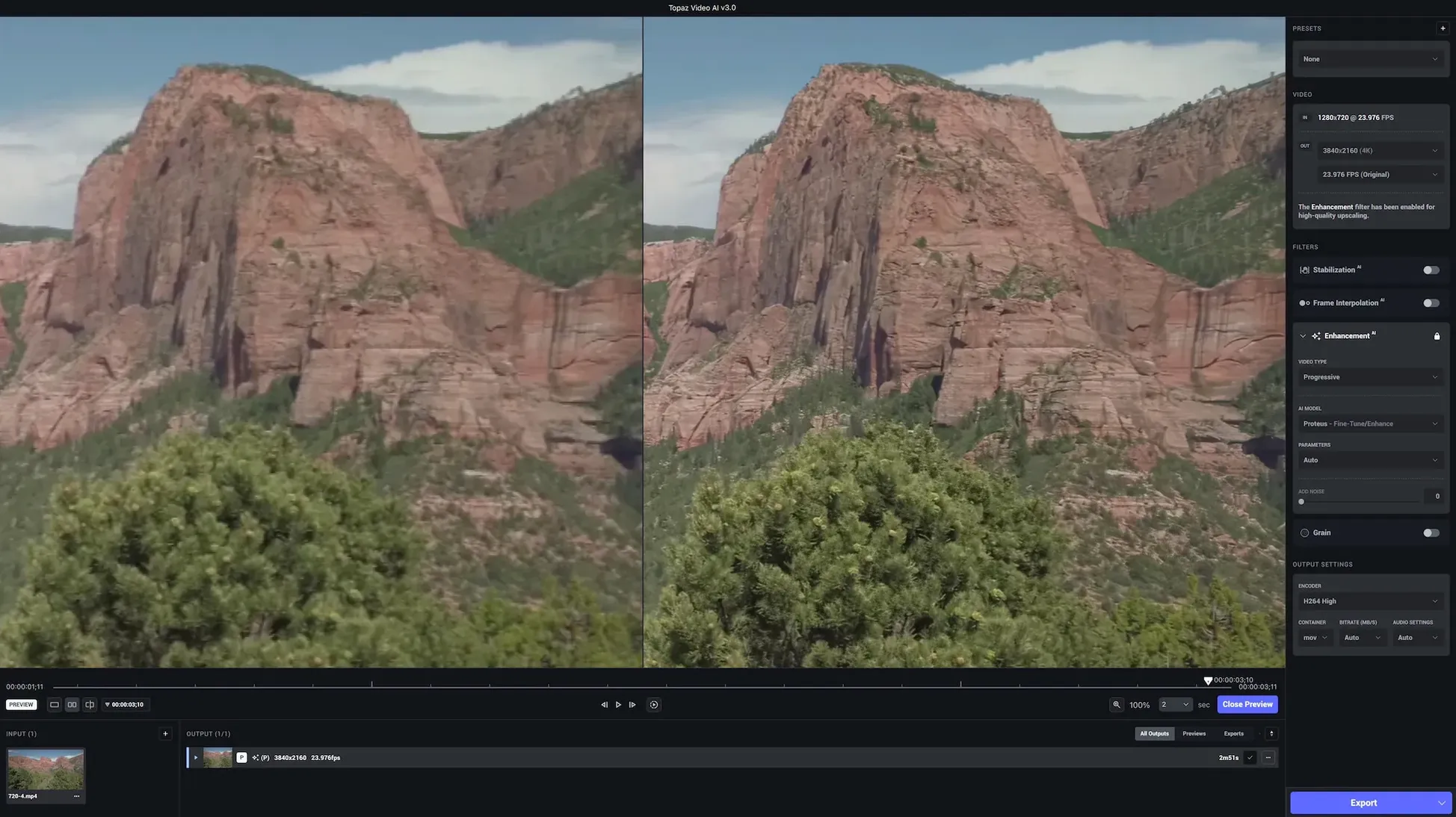 Topaz Video AI walkthrough 1 topaz video ai pro crack: the interface
