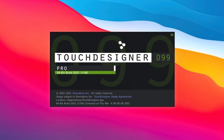 touchdesigner pro free: the interface