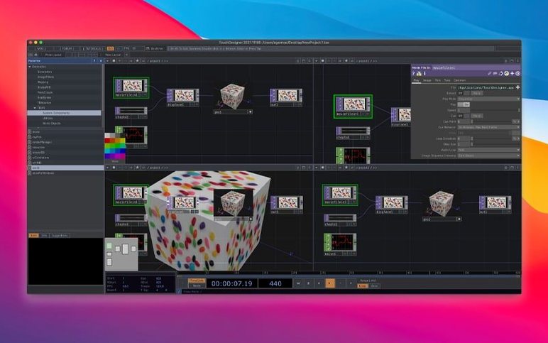 TouchDesigner app screen 3