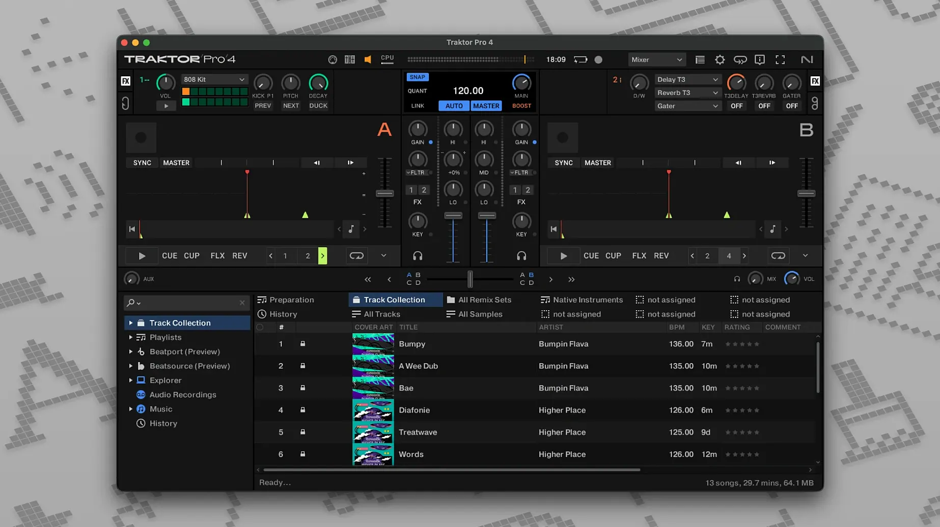 Traktor Pro macOS window 2