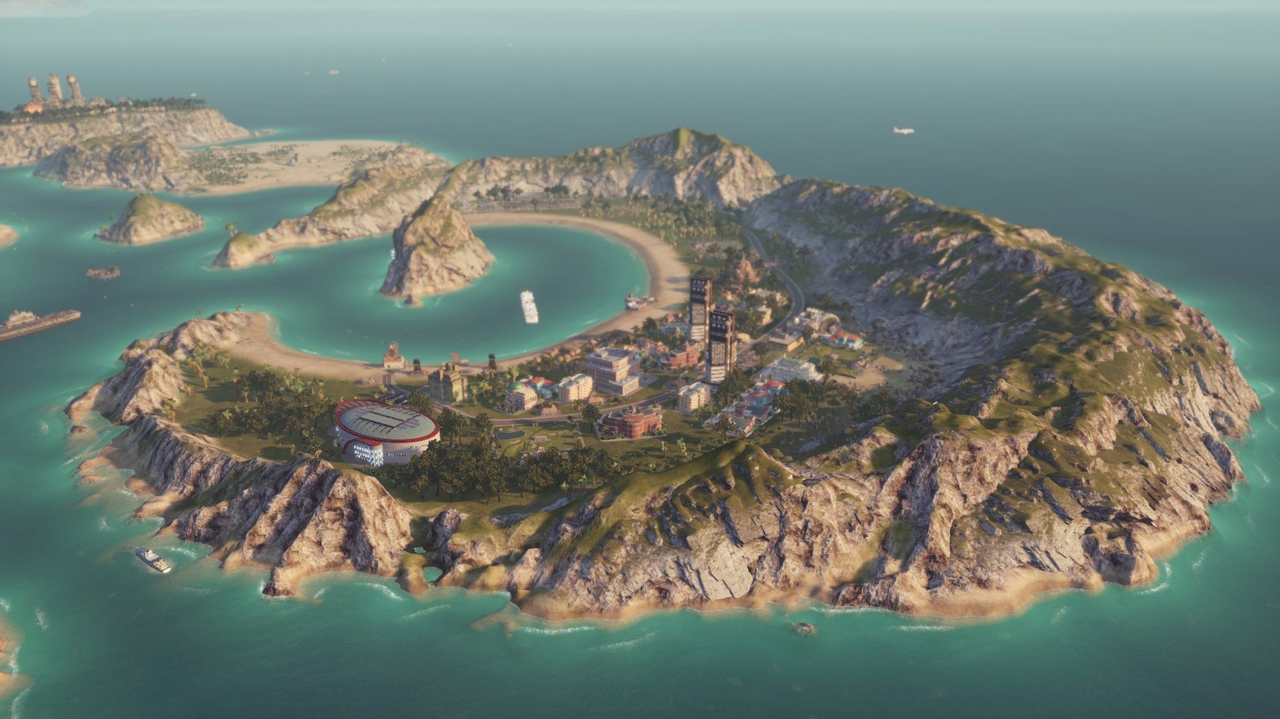 Tropico app screen 2