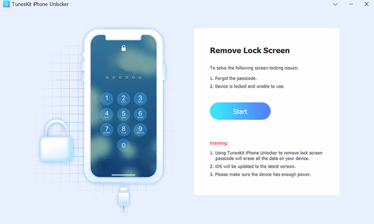 TunesKit iPhone Unlocker walkthrough 1 tuneskit iphone unlocker full version free download: app overview