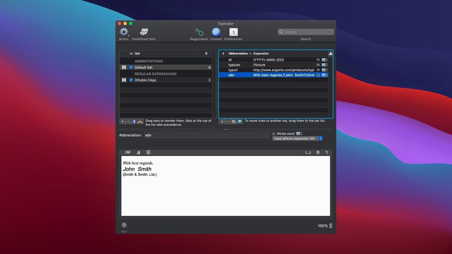 Typinator walkthrough 3 Typinator app screen 3