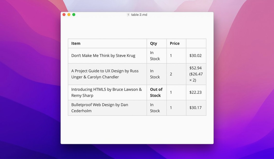Typora app screen 4