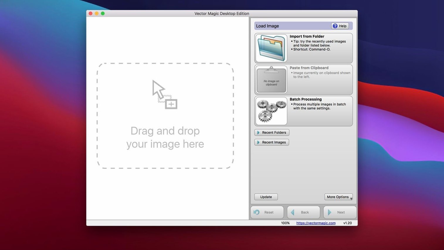 Vector Magic walkthrough 1 vector magic mac os: app overview