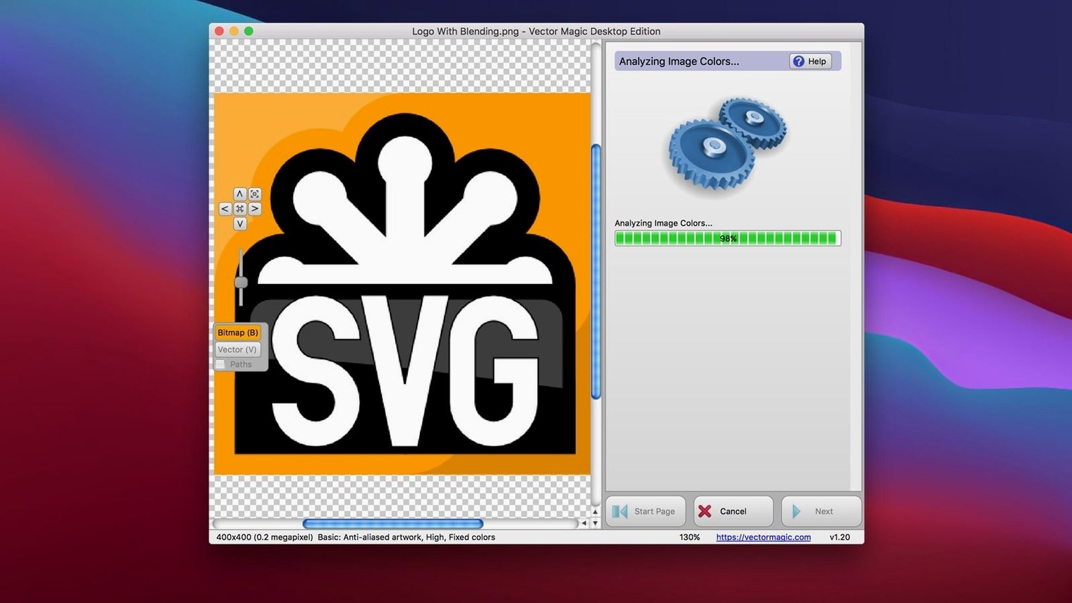 Vector Magic walkthrough 3 Vector Magic app screen 3