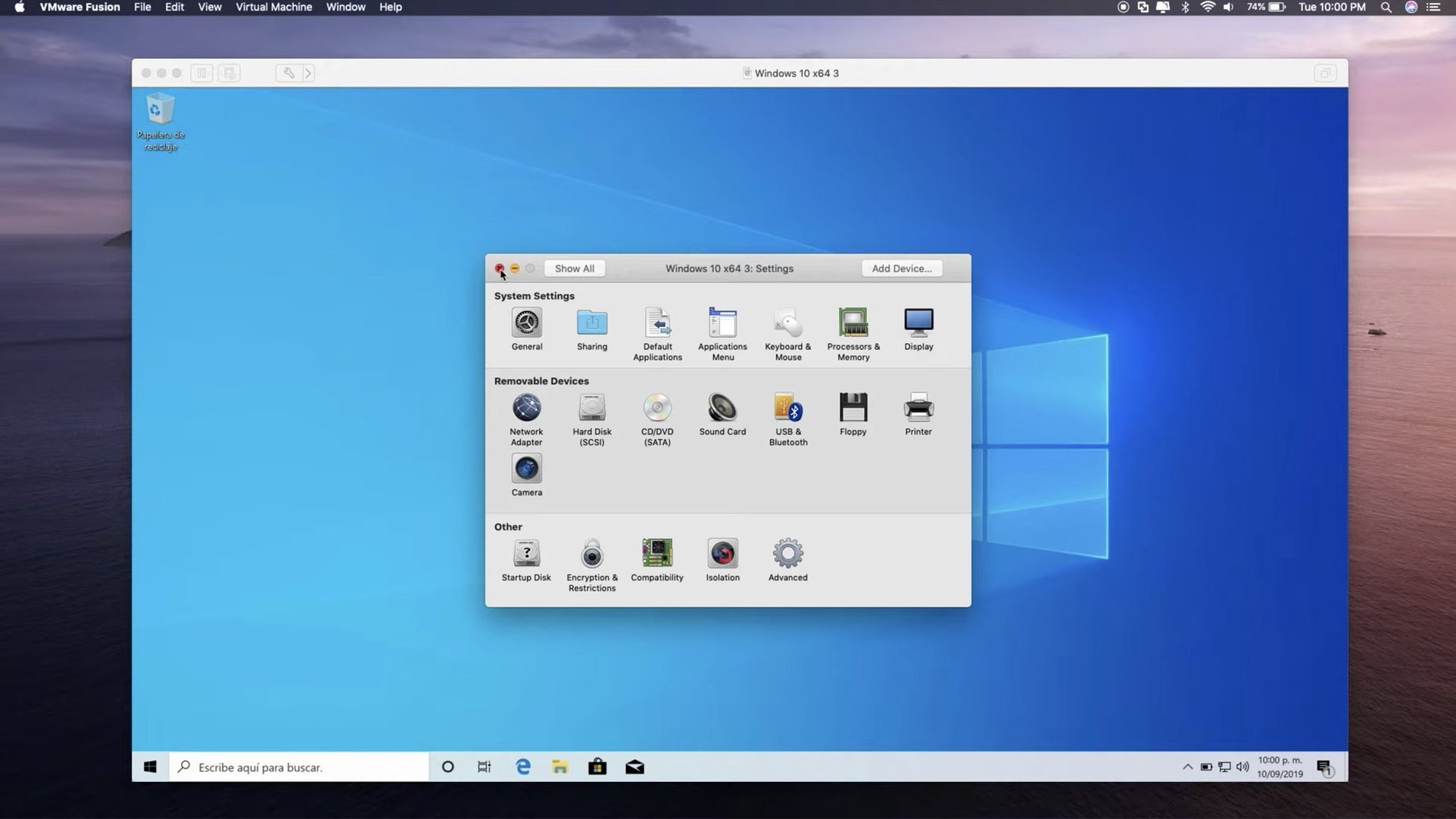 VMware Fusion Pro walkthrough 4 VMware Fusion Pro app screen 4
