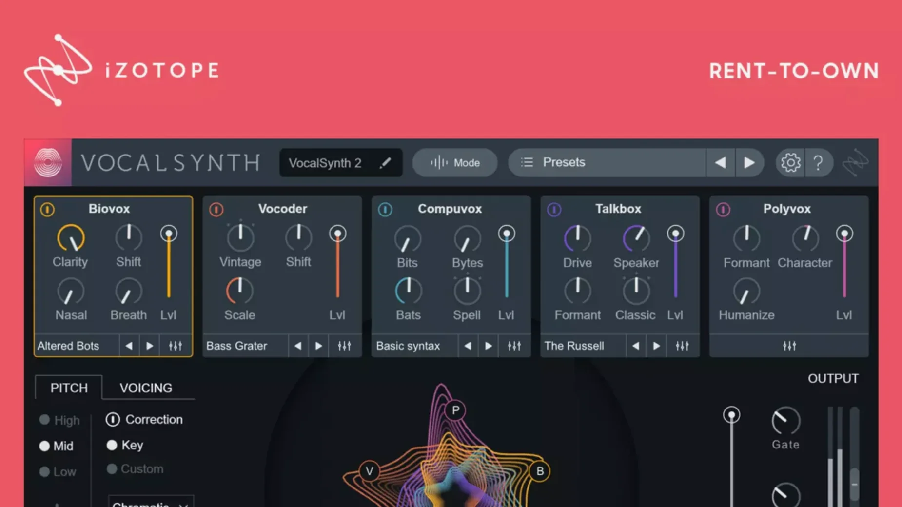 VocalSynth 2 walkthrough 1 izotope vocalsynth 2 free download mac: the interface