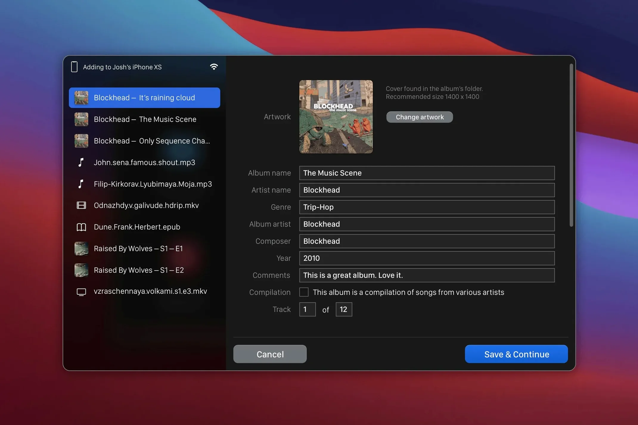 WALTR PRO walkthrough 3 WALTR PRO app screen 3