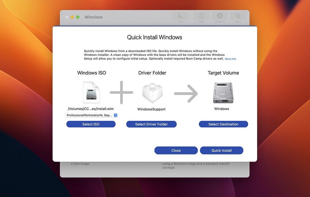 Winclone Pro walkthrough 1 winclone: the interface