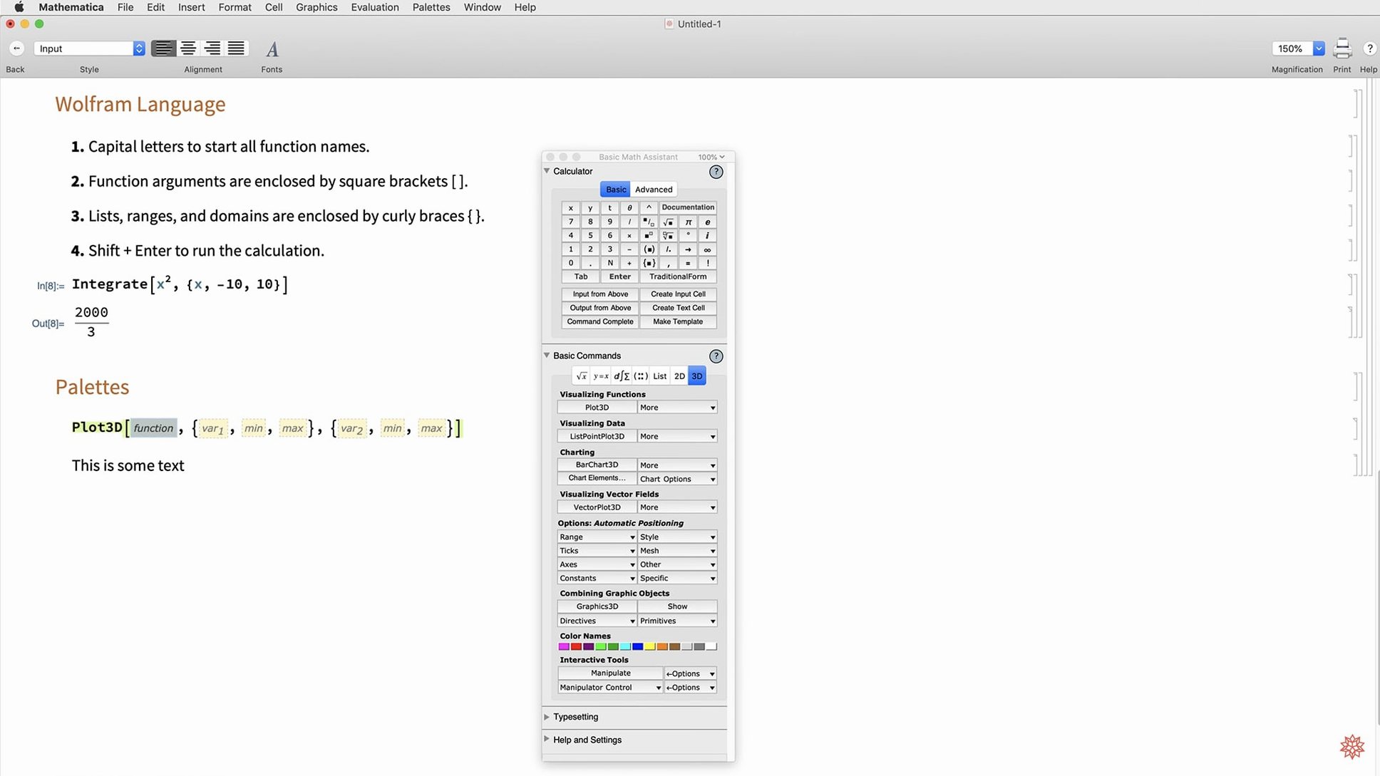 Wolfram Mathematica app screen 3
