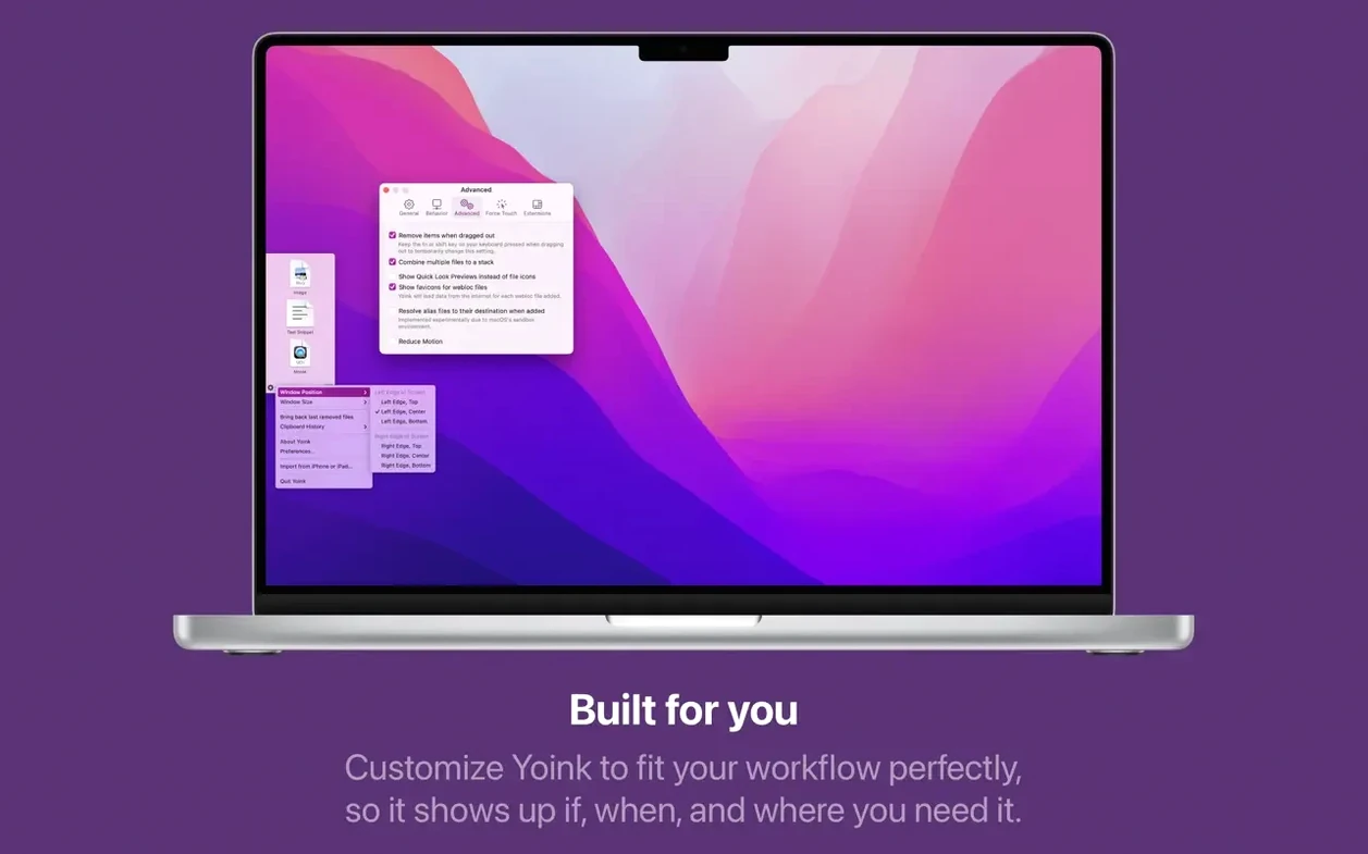 Yoink app screen 4