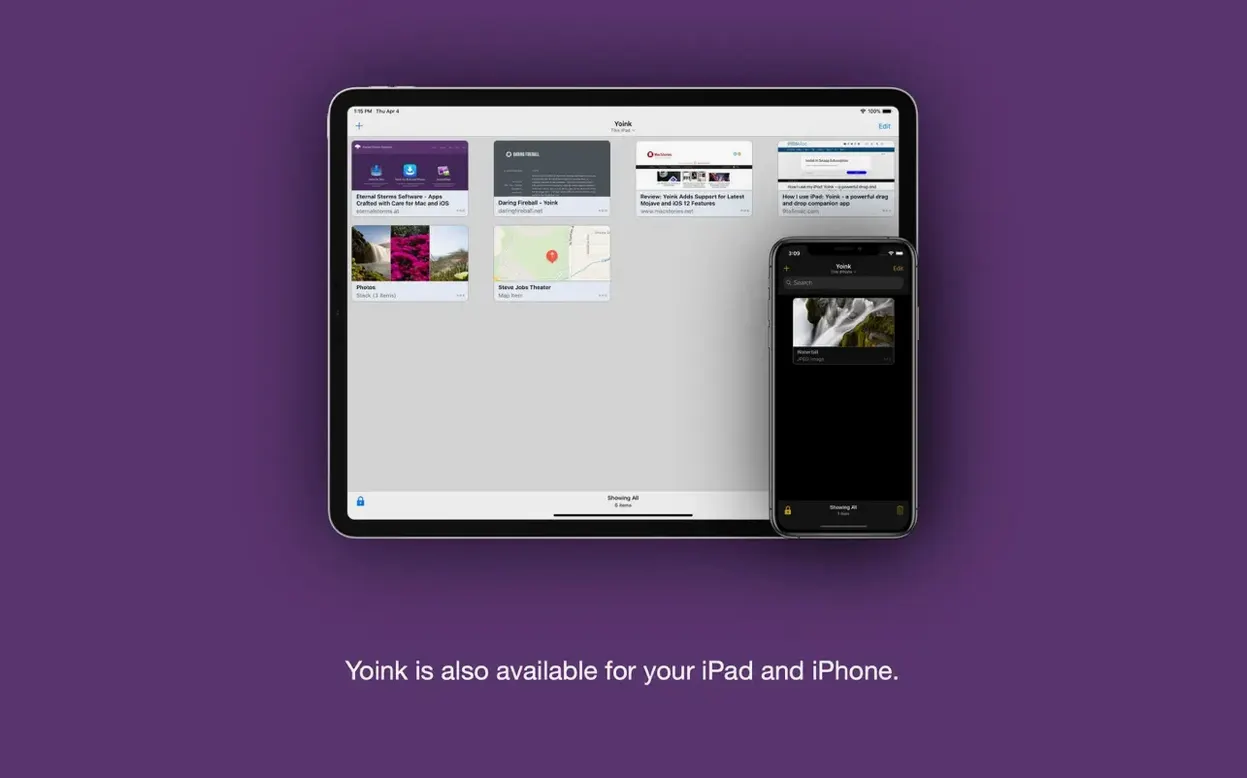 Yoink macOS window 7