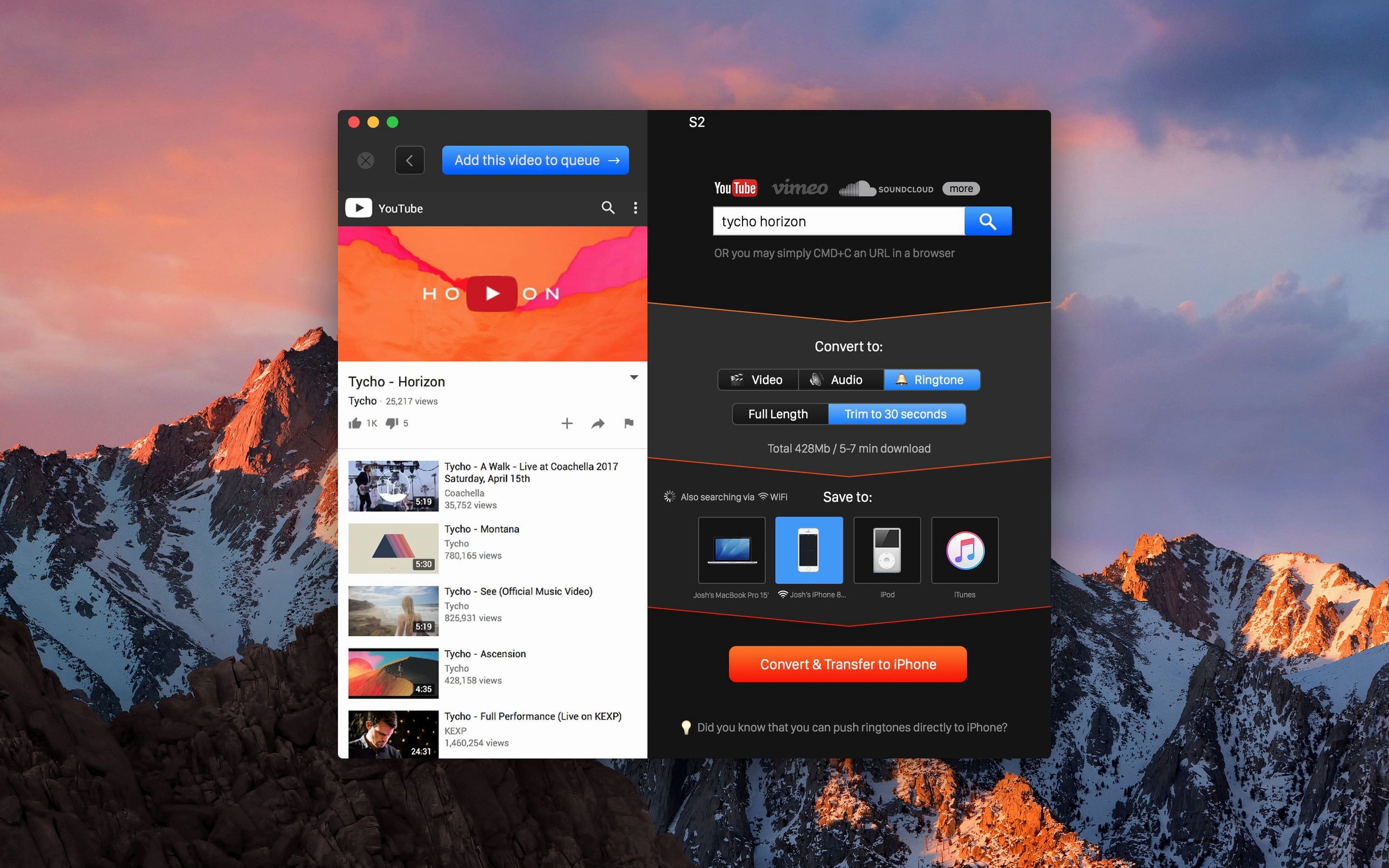 youtube converter pro mac torrent: the interface