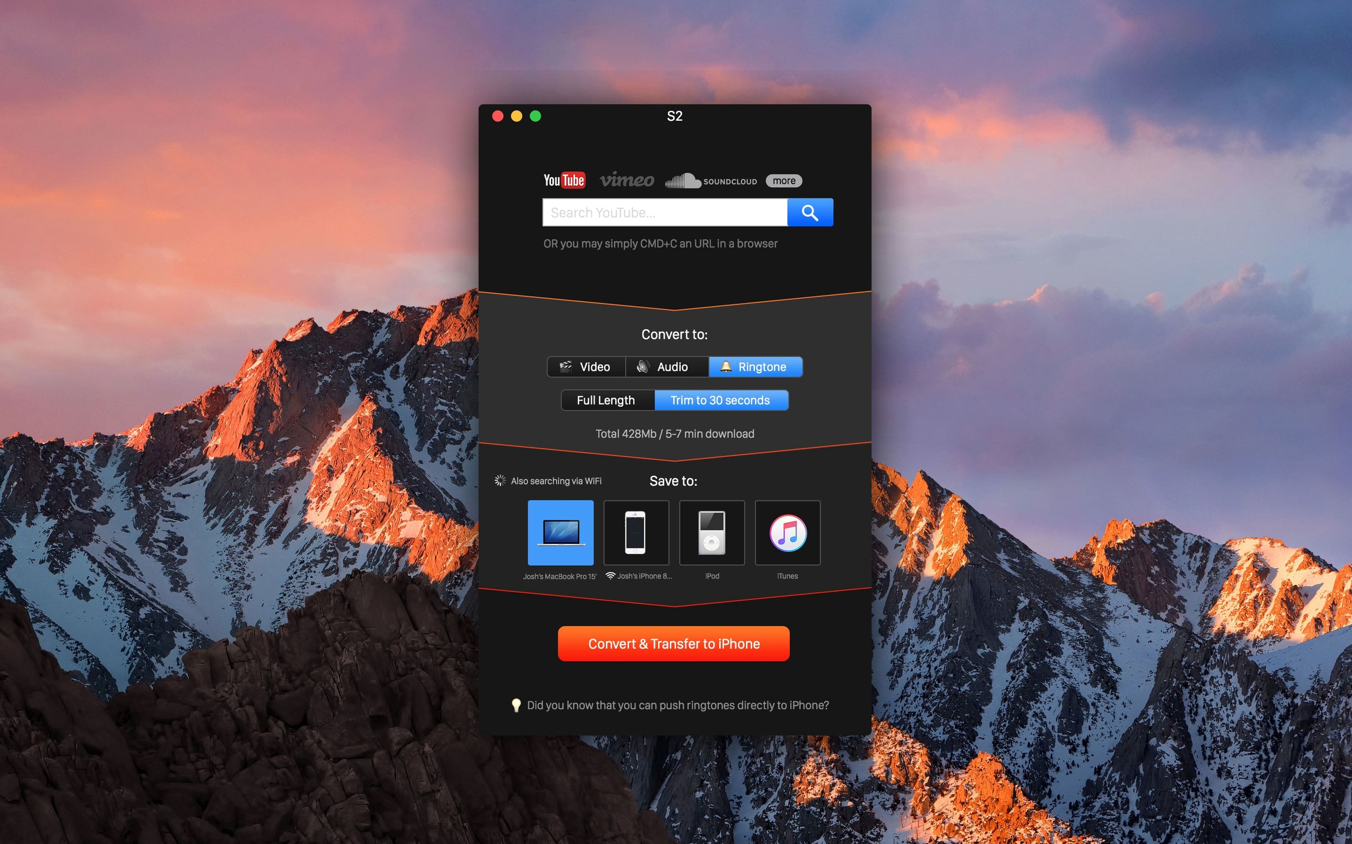 YouTube Converter PRO macOS window 4